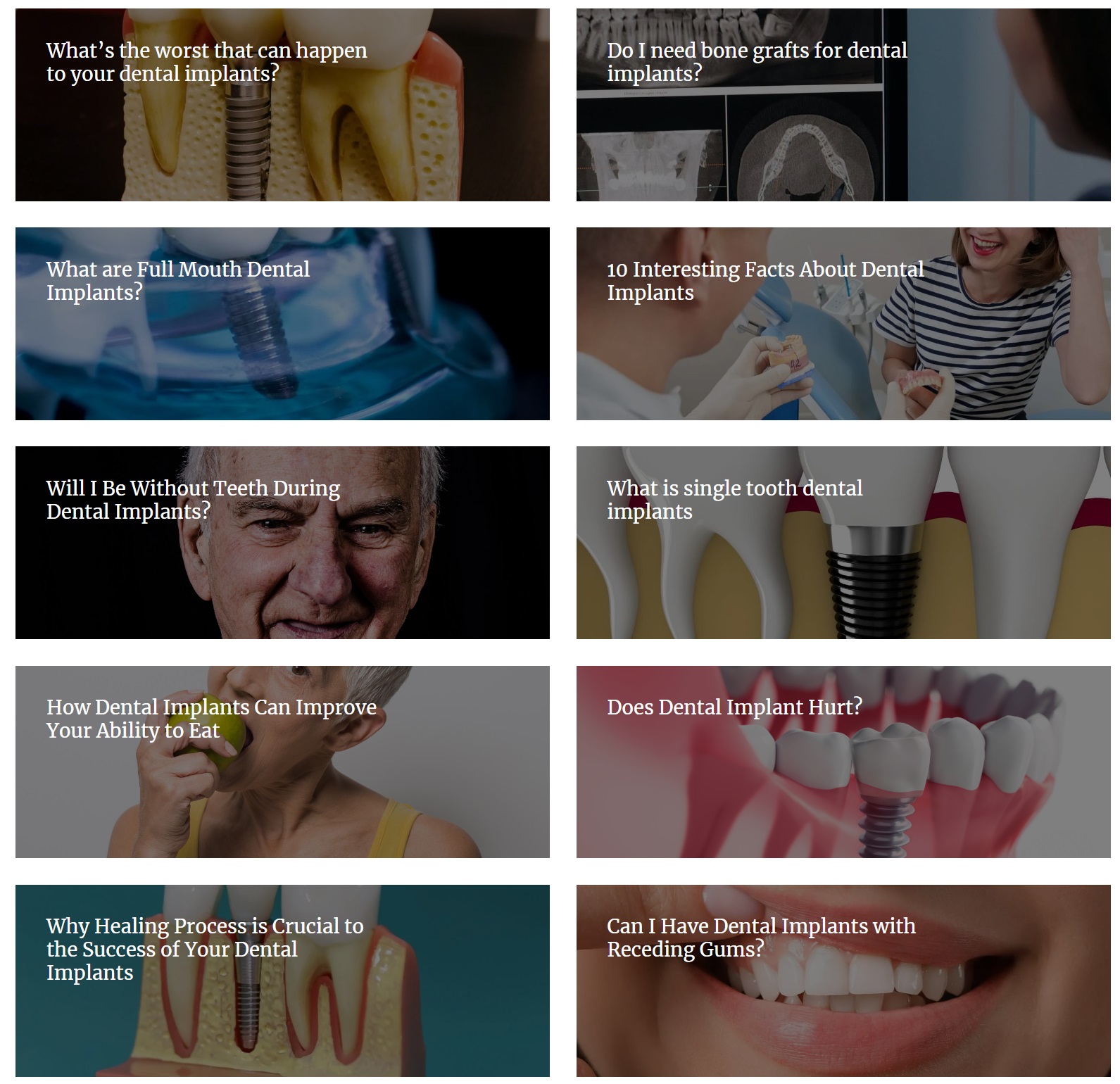 My First Assignment for a Dental Practice SEO - SEO Newbies - 10 articles